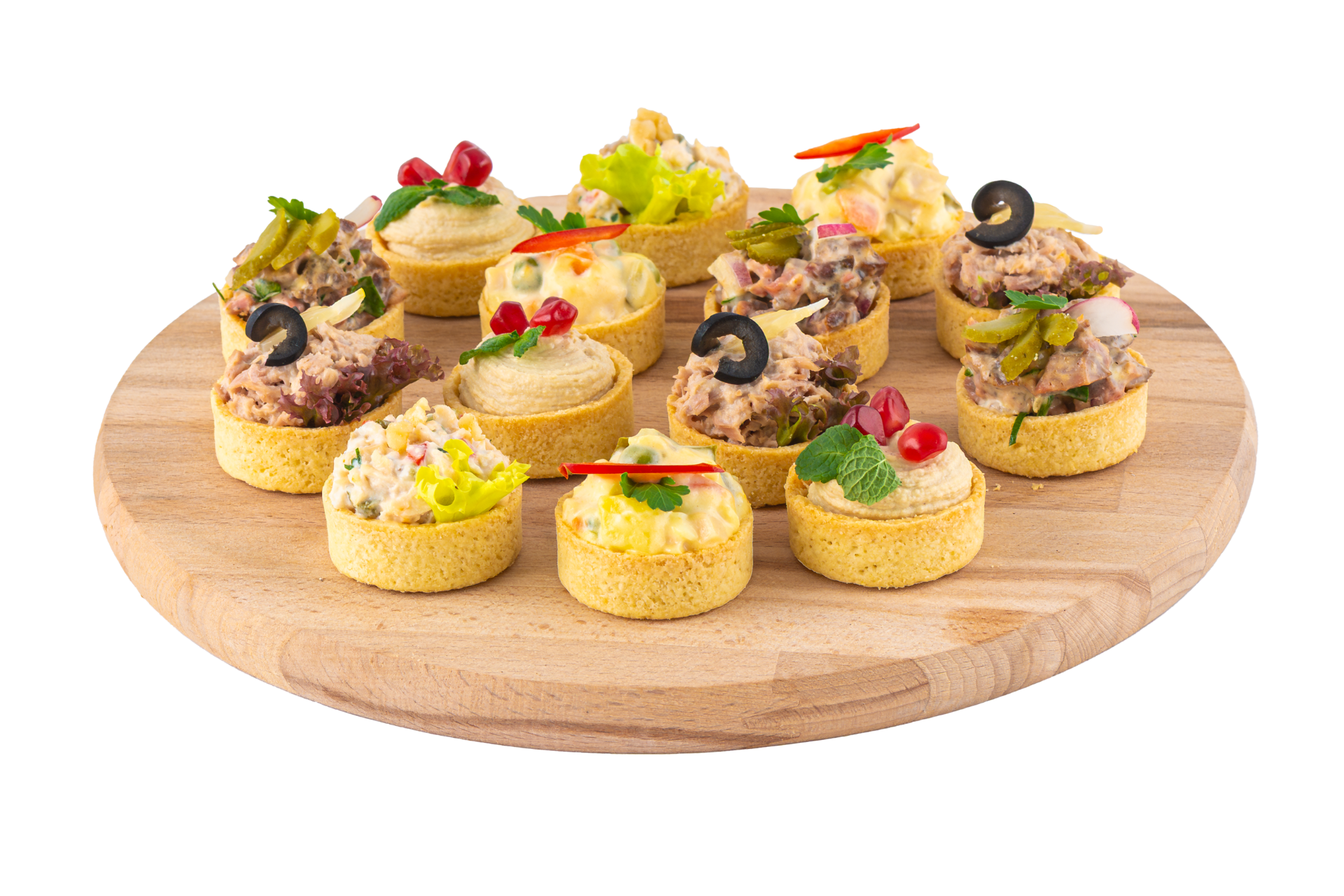 Basket (chicken salad, beef salad)