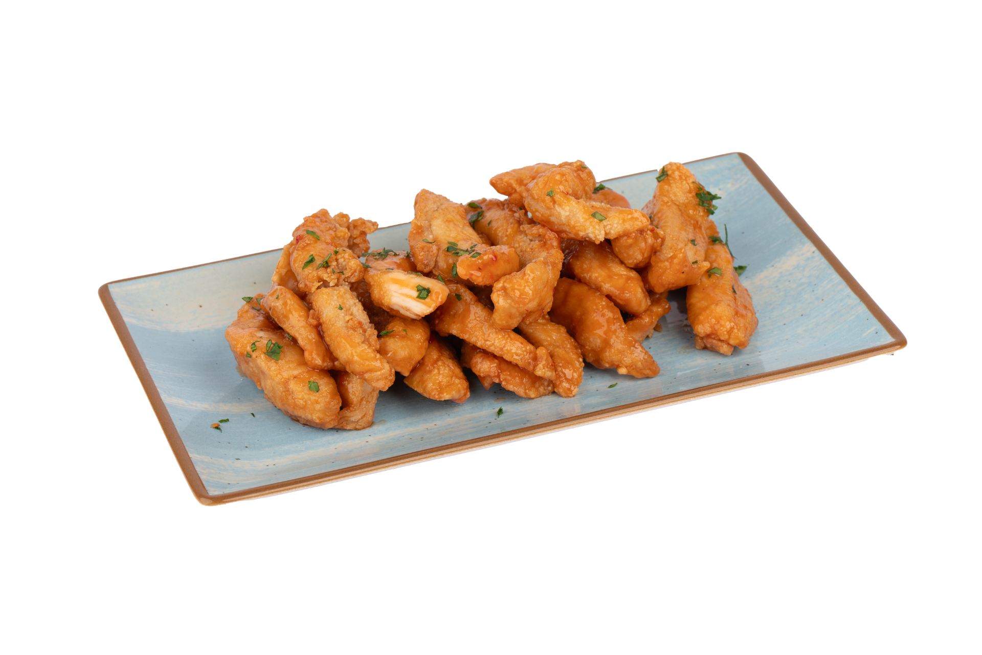 Chicken fillet in sweet and spicy sauce