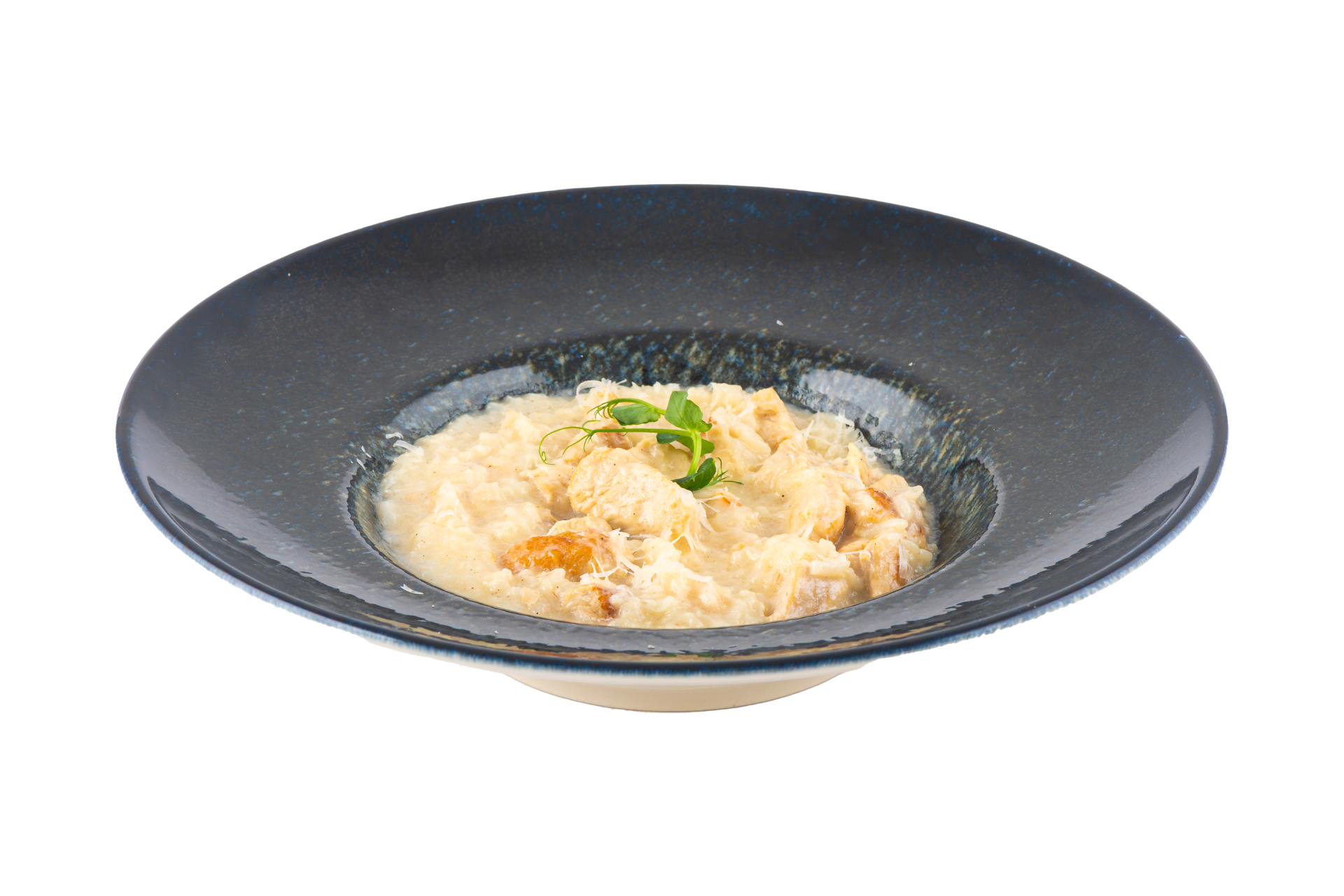 Risotto with chicken
