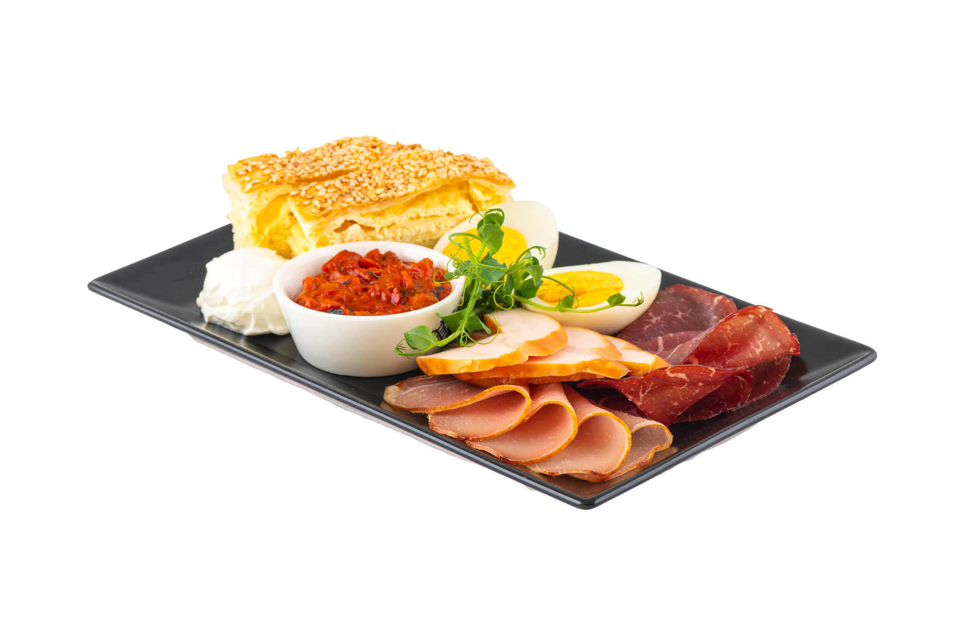 Serbian breakfast