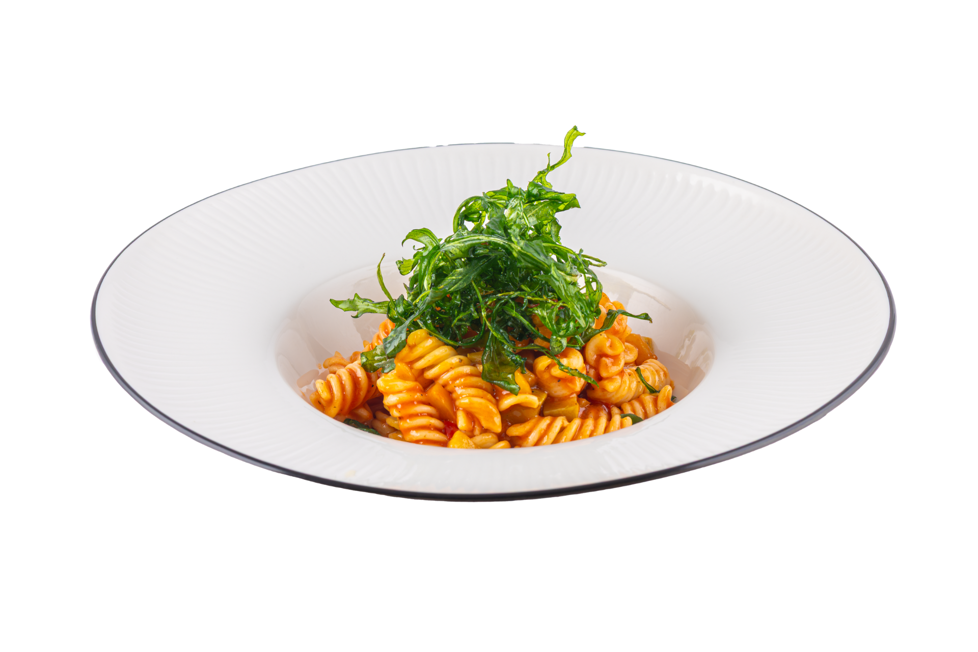 Veggie pasta with sauce