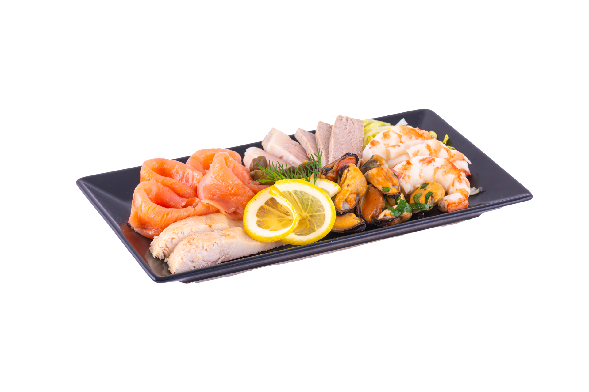 Seafood platter