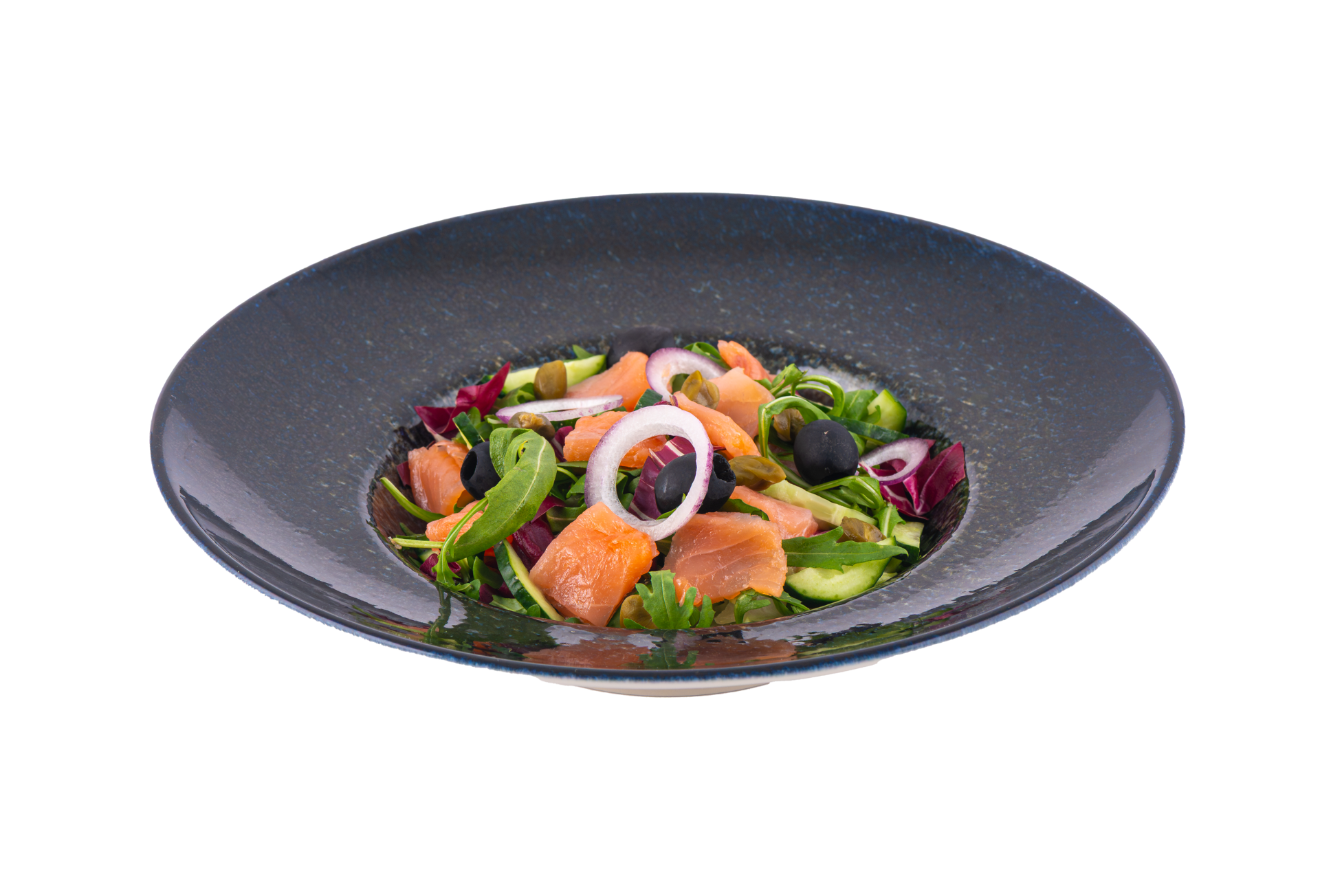 Smoked salmon salad