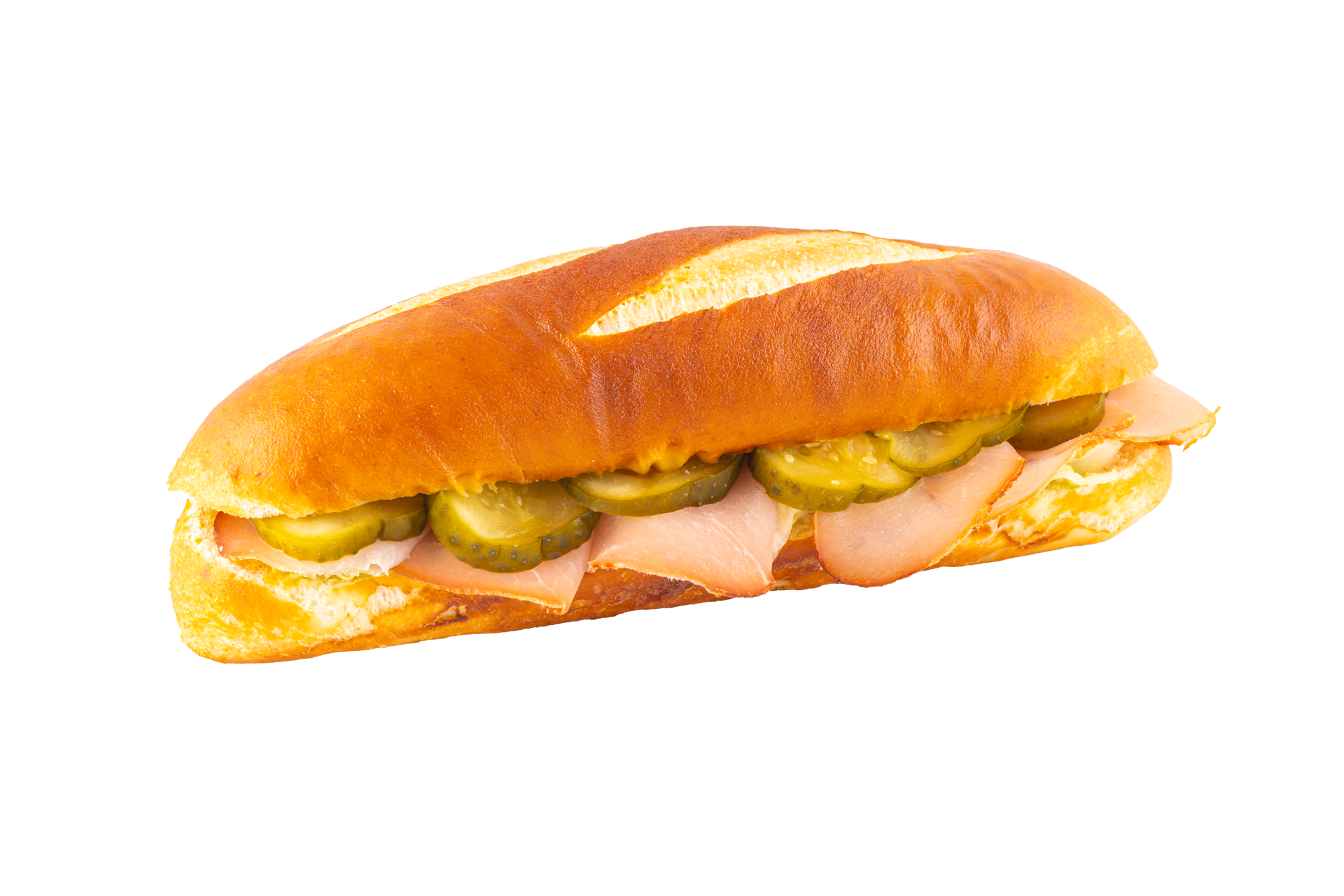 Sandwich with pork loin